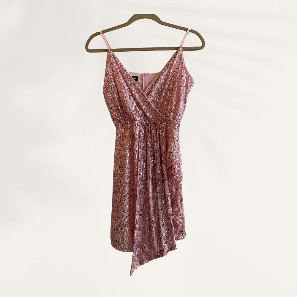Pink "EillyBazar" slip dress